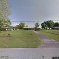 Pickup leaves interstate and ends up in yard
