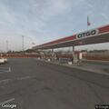 Traffic stop of white Chevy Tahoe at Exxon