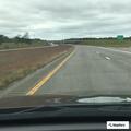 Cars racing at high speed on I-587 near mile 26