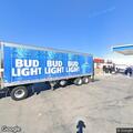 Expired truck and trailer stop at Jean truck stop
