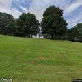 Single-car crash with driver leg injury