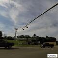 Reckless blue pickup swerving on Topside Road