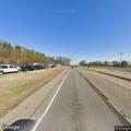 Person experiencing abdominal pain on Airport Hwy