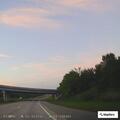 Person with back pain after highway traffic incident