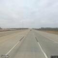 Driver with flat tire reports separate pedestrian