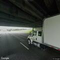 Disabled SUV with flat tire on I-65 north
