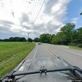 Deputy checks two vehicles stopped on highway