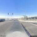 Person in wheelchair blocking highway lane
