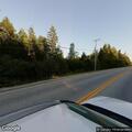 Traffic stop of blue jeep on South Gouldsboro Road