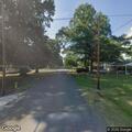 Officer checks area after recent break-in