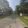 Disabled vehicle with missing tire at 42nd and Wilson