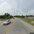 Traffic signal flashing red at I-70 and US 231