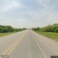 Cardboard boxes blocking lanes on Highway 59