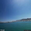 Abandoned trailer checked at Lake Mead Marina