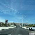 Driver asleep in truck at Russell and Tarkanian