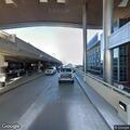Disabled SUV blocking lane on airport ramp