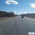 Reckless driver in black Jaguar on Highway 84