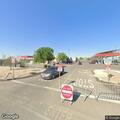 Patient having difficulty breathing in white U-Haul truck