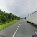 Traffic control for vehicle fire on highway
