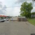 Police vehicle contact at gas station