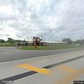 Patient transported with helicopter landing set at school