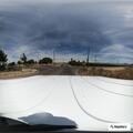 Traffic stop on gray Honda at Hills Valley and Park