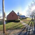 Structure fire near New Methodist Church