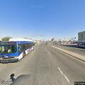 Traffic stop of blue Honda on Fresno Street