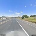 Vehicle off roadway after crash notification