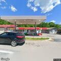 Confused female at gas station in Bradleyville