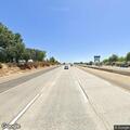 Grass fire on Highway 41 shoulder near Fresno