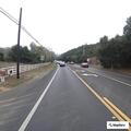 Single-car crash with debris on San Miguel Canyon Rd