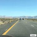 Reckless red pickup speeding on I-15 in Littlefield