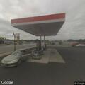 Minor crash with injured person at gas station