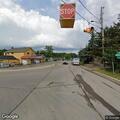 Car crashes near house at Lakeville and Rochester