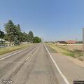 Traffic control and road closure on Highway 30