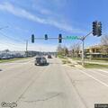Minor crash involving red car at Salt Creek Lane