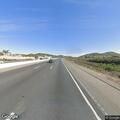 Reckless white Camaro speeding on Interstate 15