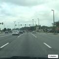 Bicyclist falls over handlebars on West Mercury Boulevard