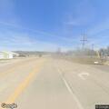 Fallen trees block County Road 416 near Highway 61