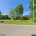 Gas line struck by lawnmower causes leak