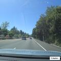 Two-car crash on northbound Highway 17 near Lark