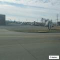 Dog locked in truck at gas station in Chaffee