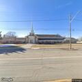 Officer checks person at Sanford church