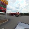 Aggressive gray sedan follows driver off I-65