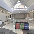 82-year-old woman bleeding from head at library