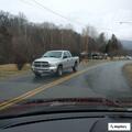 Report of speeding pickup on Cascade Drive