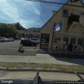 Traffic stop on blue Toyota at Plaza Motel