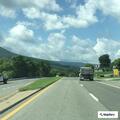Truck spills oil paint on Virginia Avenue roadway