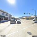 Semi truck hits light pole and leaves scene